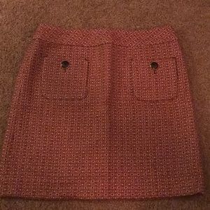 Mini skirt by Ann Taylor.